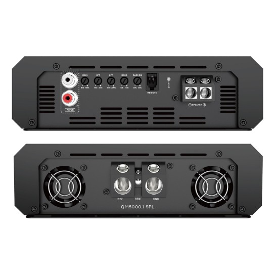QM5000.1 SPL | QLine D Sınıfı Mono Amplifikatör QM5000.1 SPL | QLine D Sınıfı Mono Amplifikatör
