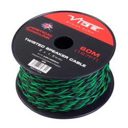 CLSPK1.5GREEN-V4 | VIBE %100 Bakır 60 Metre Hoparlör Kablosu