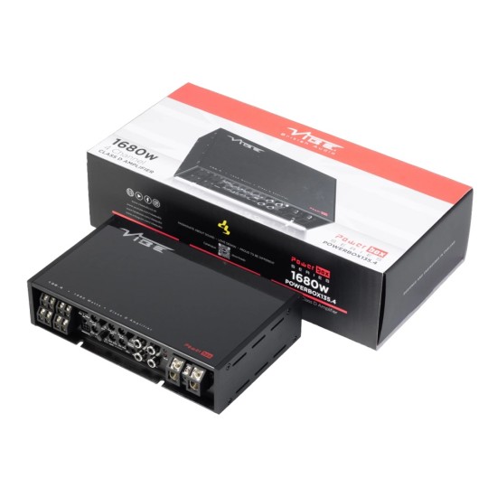 POWERBOX135.4-V5 | Vibe Audio 4 Kanal Amplifikatör
